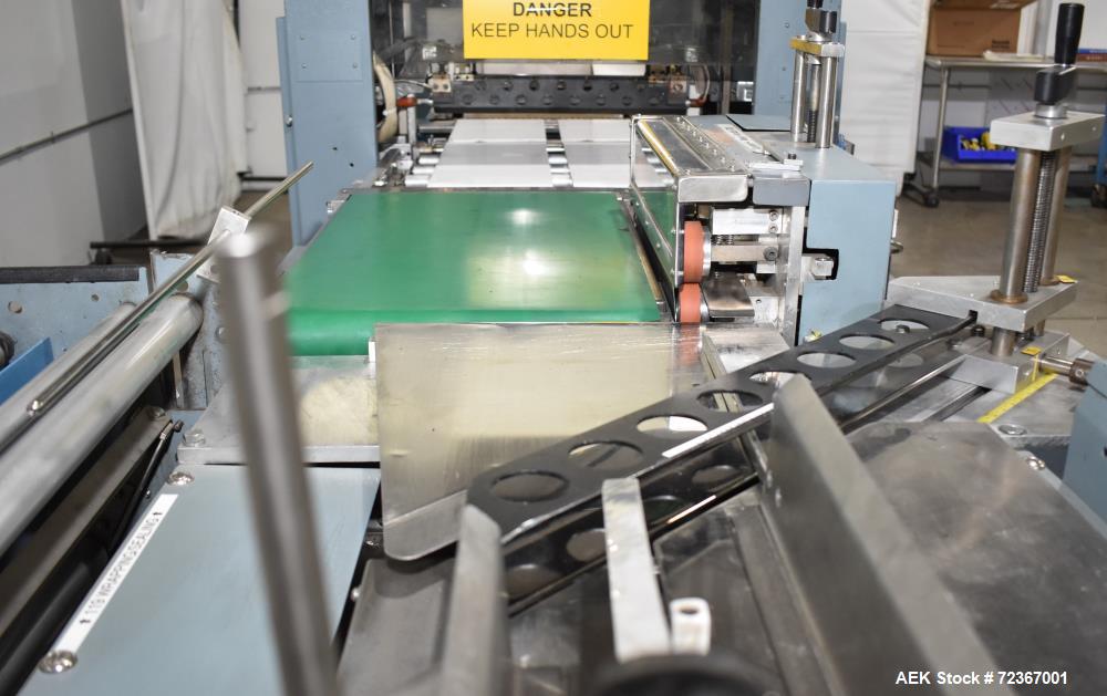 Shanklin HS1 Shrink Wrapper with Extended Infeed and Shanklin T72 Shrink Tunnel